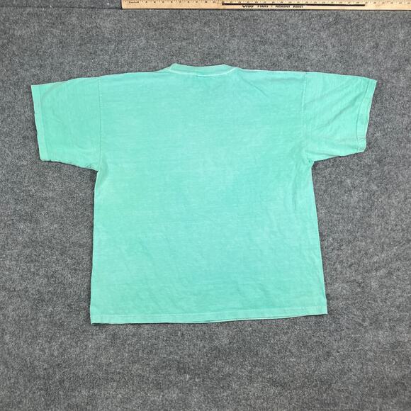 Ocean Front T-Shirt Mens Size XL Aqua Green Charleston Beach Graphic - Picture 8 of 10
